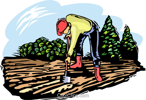 Farm Soil Clipart 6 By Antonio - Farmer Working Clip Art (480x328)