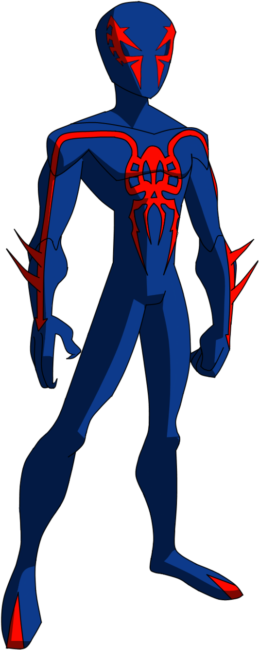 Spectacular Spider-man 2099 By Valrahmortem On Deviantart - Spectacular Spiderman Big Time (563x1420)