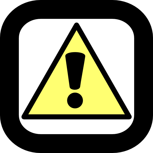 Nxt Checkbox Checked Warning Clip Art At Clker - Clip Art (600x600)
