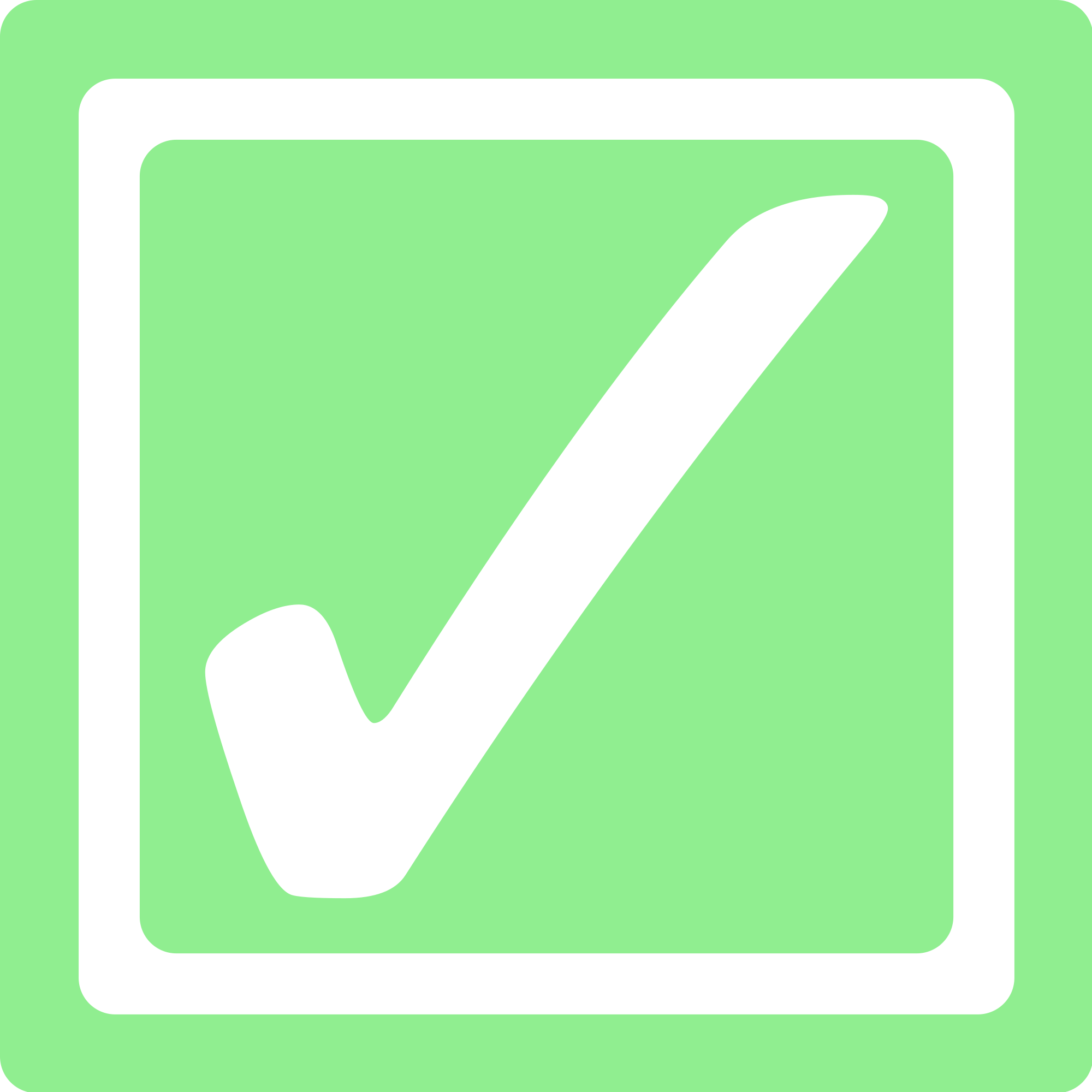 Open - Green Checkbox (2000x2000)