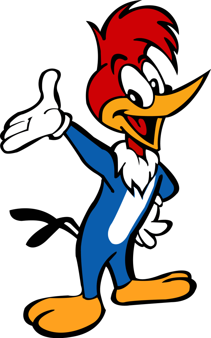 Make Business Or Visiting Card - Woody Woodpecker (680x1087)