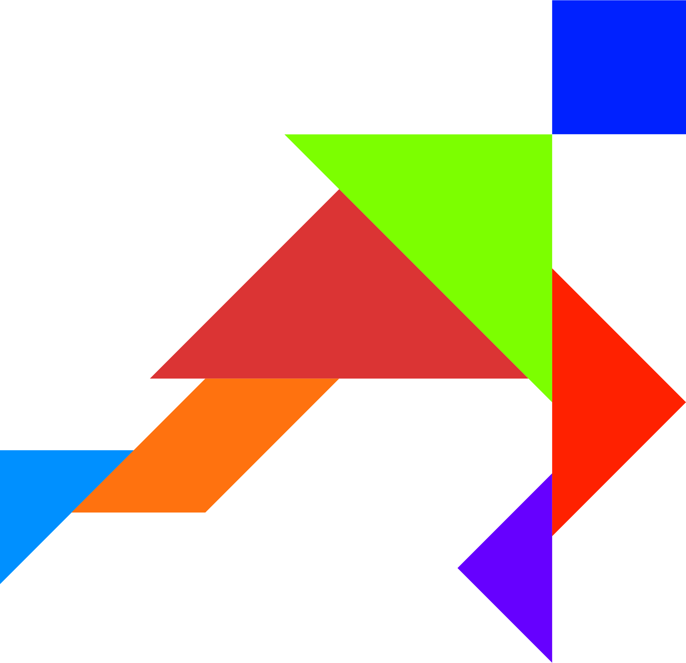 Big Image - Figuras De Tangrams Png (2400x2318)