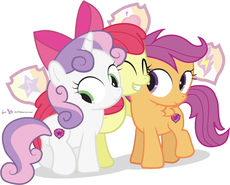 The Cutie Marked Crusaders By Dm29 - Cutie Mark Crusaders Cutie Marks Episode (810x660)