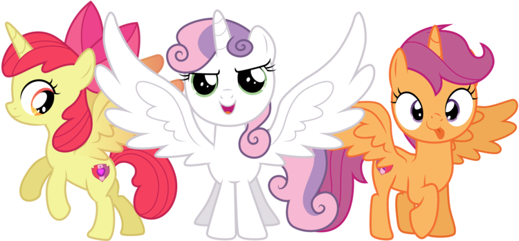 Alicorn, Apple Bloom, Artist - The Cutie Mark Chronicles (800x348)