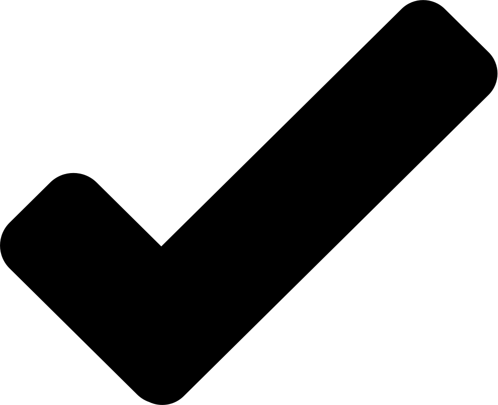 Checkbox Check Comments - Check Mark Vector Icon (981x798)