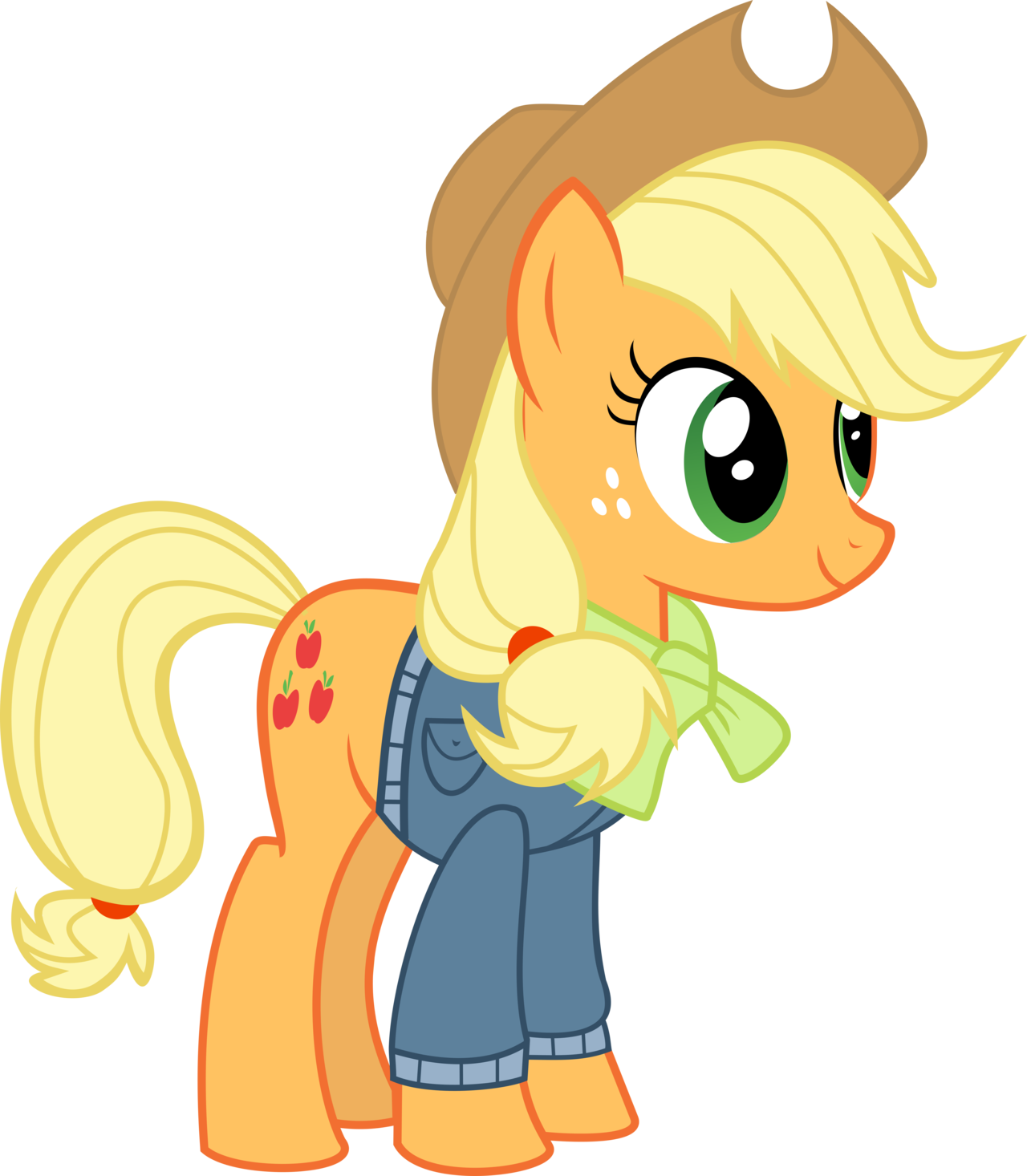 Applejack Winter Clothes By Pink1ejack Applejack Winter - My Little Pony Rainbow Dash (1280x1466)