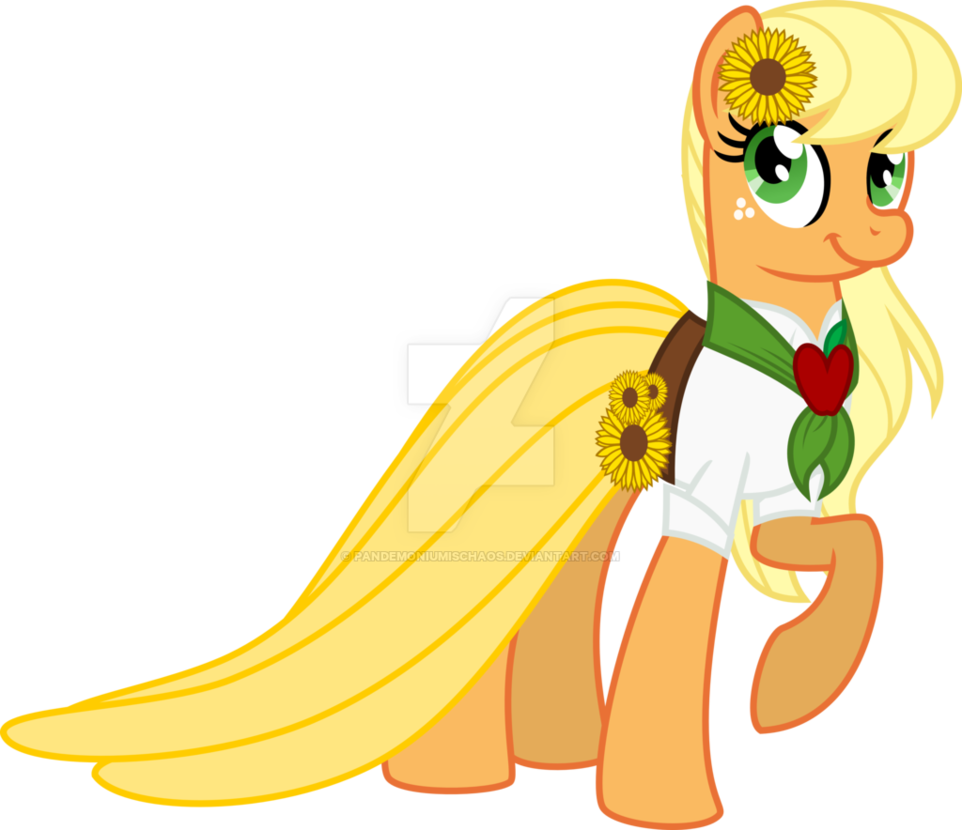 Applejack's Gala Dress Idea - Applejack Gala Dress Png (962x830)