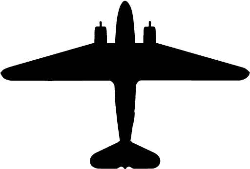 Meet The 19 Wwii Planes Of The D - C47 Plane Silhouette (800x422)