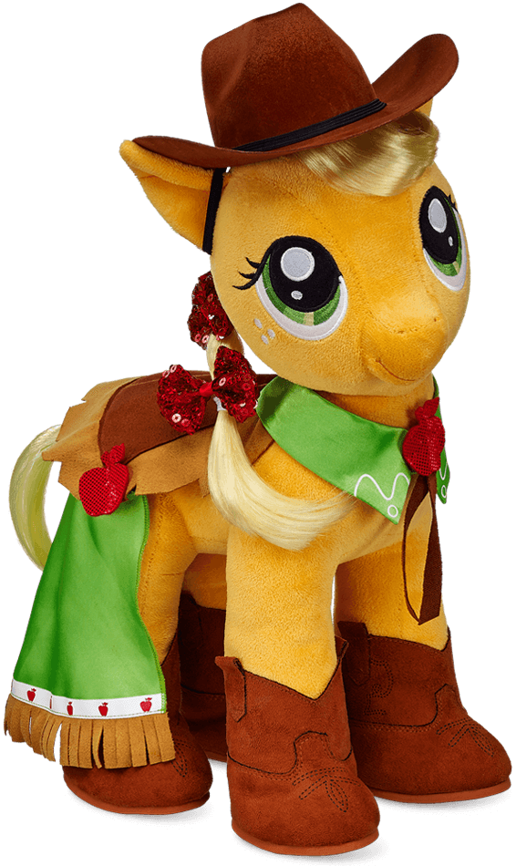 My Little Pony Applejack Build A Bear Download - Build A Bear My Little Pony Applejack (566x950)