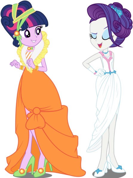 My Little Pony Equestria Girl Twilight Sparkle Dress - Cartoon (500x596)