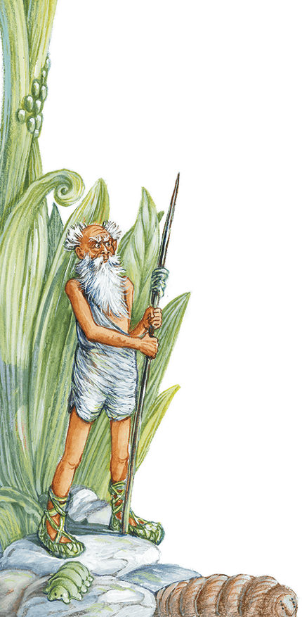 Глыба Лежала На Дне Оврага - Illustration (430x877)