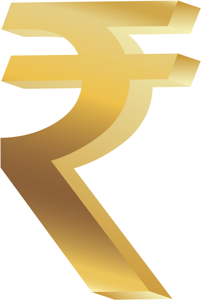 Rupee Symbol Transparent Background (837x1250)