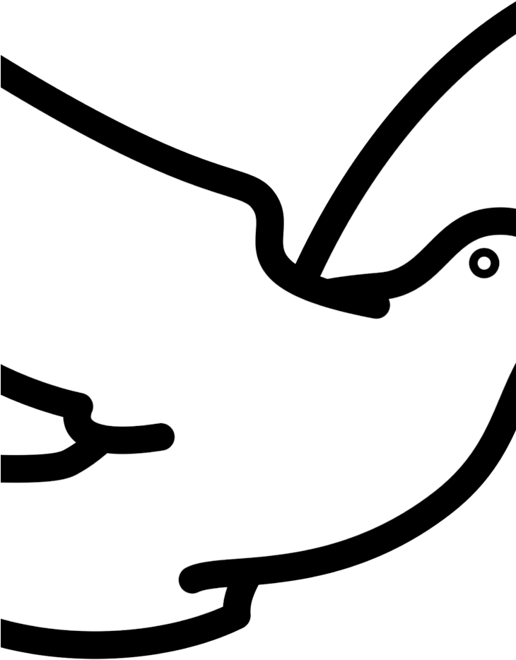 Risto Pekkala Dove Flying Clipart - Bird Clipart Black And White (800x1123)