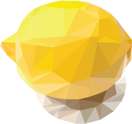 I Made This Lemon In My Advanced Adobe Illustrator - Diamond (612x792)