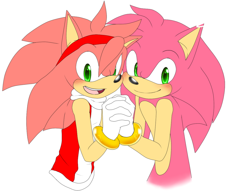 Because Amy Genderbending - Amy Rose Aki (800x667)