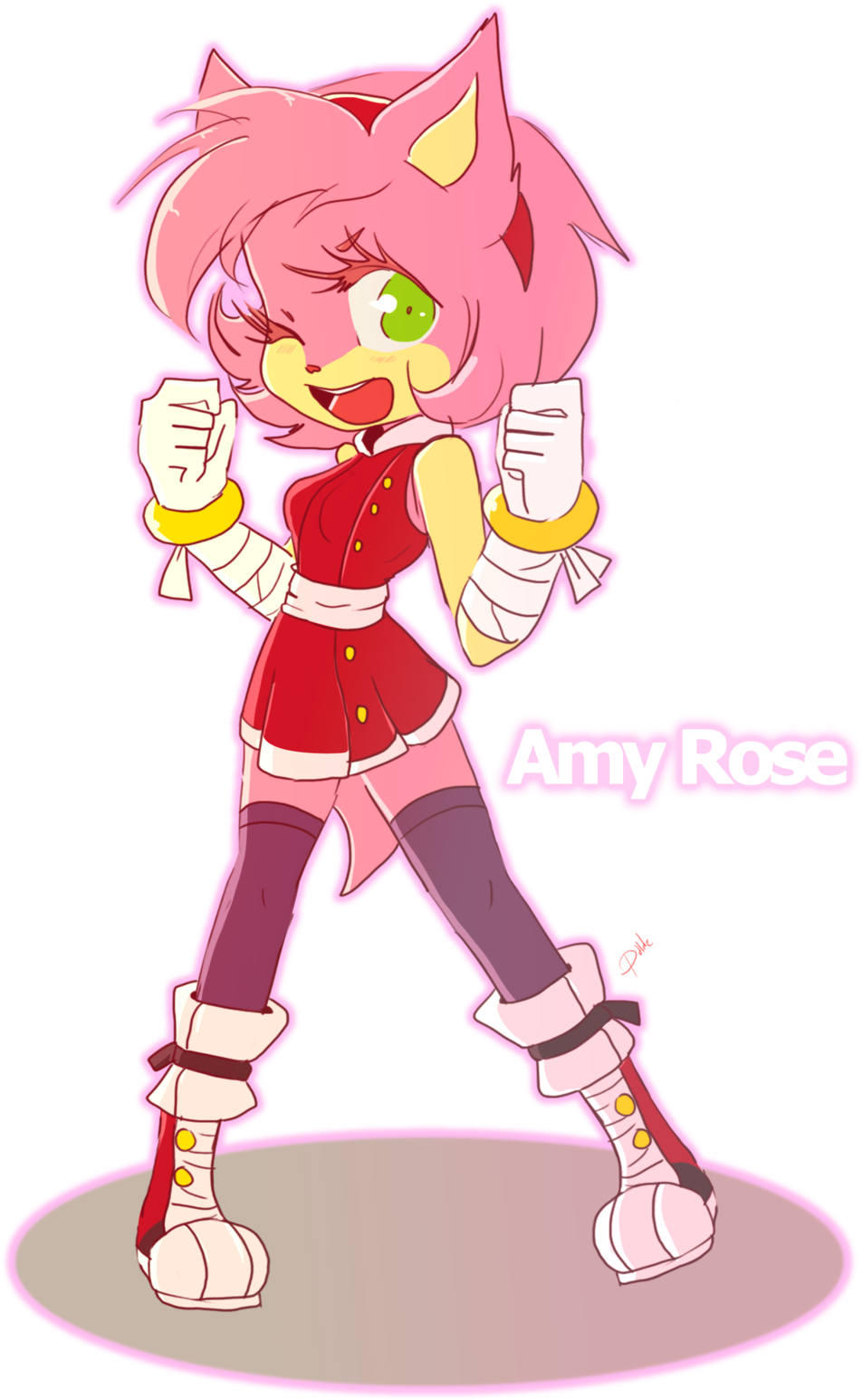 Amy Rose Boom By Bhir-d9bc48v - Hedgehog (1024x1640)