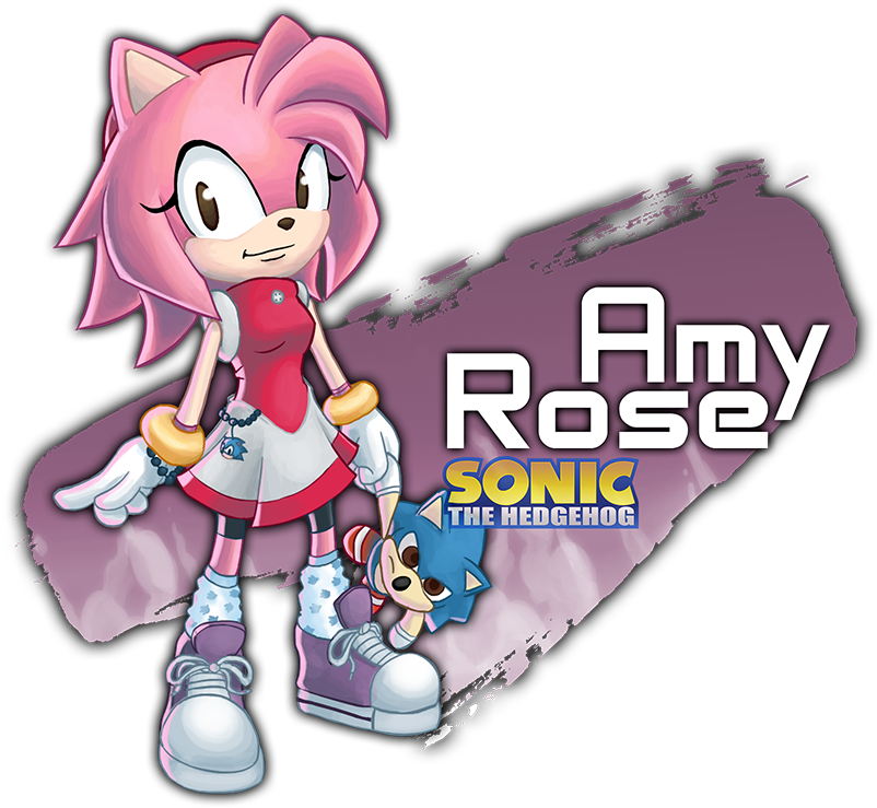 Amy Joins The Adventure - Amy Rose Sonic Ova (850x800)