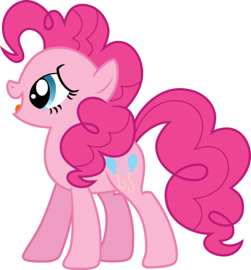 Stay Happy, Pony Girl By Lucefudu - My Little Pony Pinkie Pie (861x927)