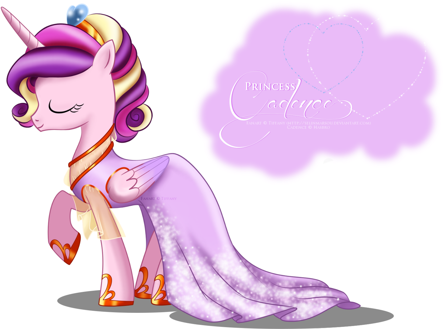 Gala Fashion - Princess Cadence In A Dress (1600x1090)