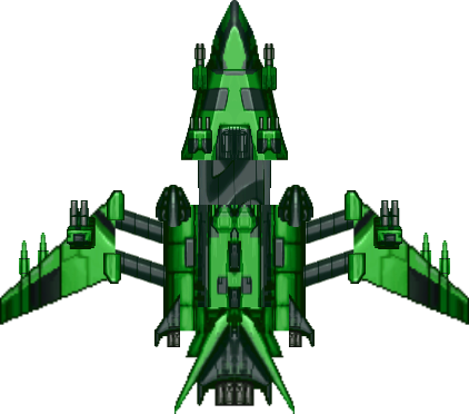 New Space Ship Clipart Spaceship Fighter Ipod1 Opengameart - Space Shooter Ship Png (422x372)
