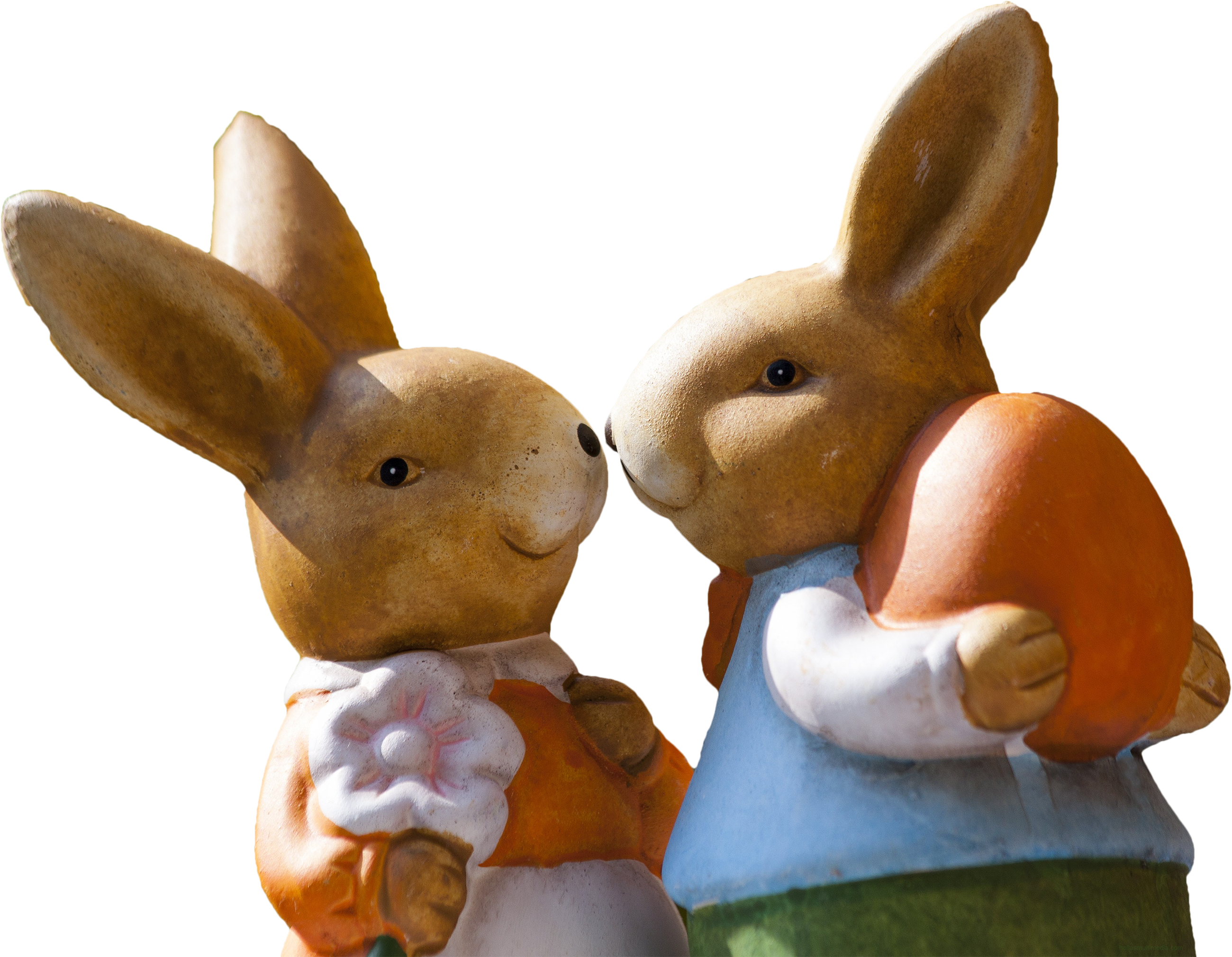 Cute Couple Png - Easter Bunnies Postcards (package Of 8) (2600x2020)