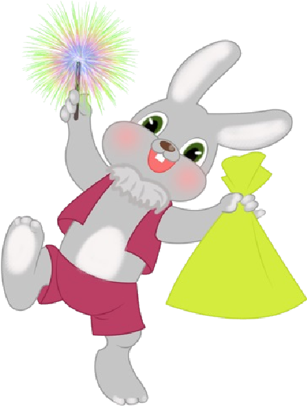 Funny Bunny Rabbits Cartoon Animal Images - Cartoon (600x600)