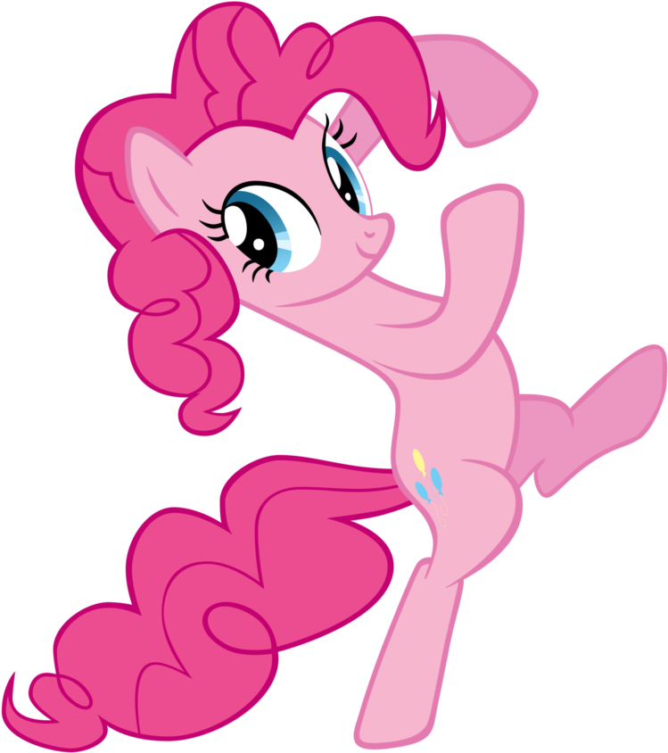 Pinkie Pie Rainbow Dash Rarity Applejack Flower Pink - Little Finger (840x952)
