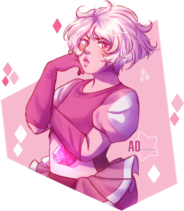 Pink Diamond - Steven Universe Pink Lars Fanart Bingo Bango (839x953)