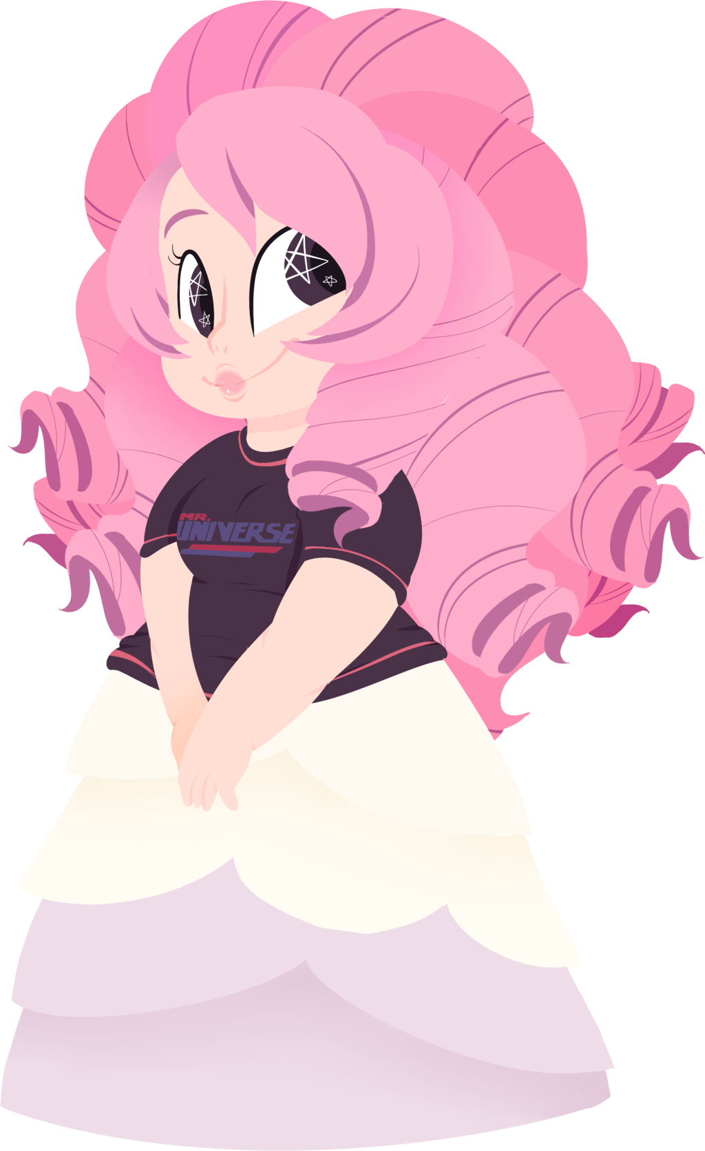 Rose Quartz By Bunbubsss - Steven Universe Rose Quartz Cute (1024x1671)