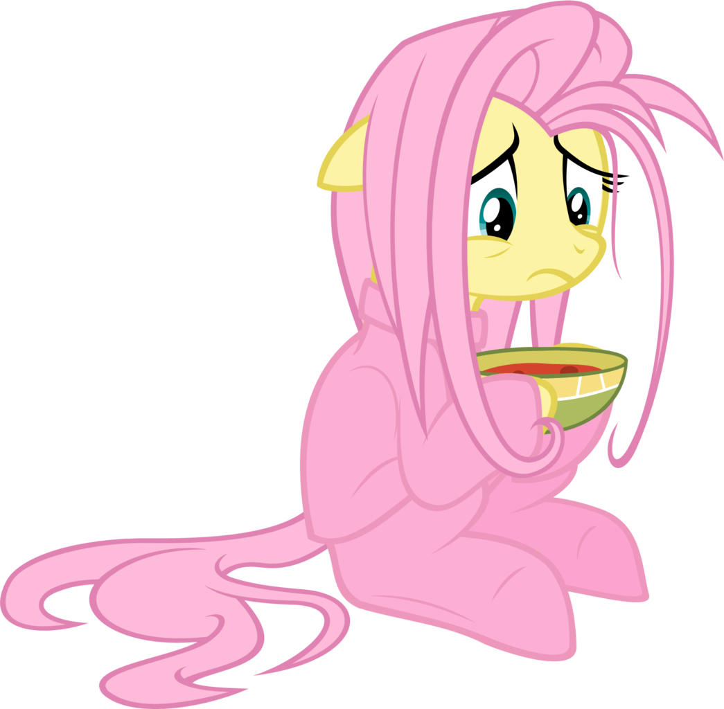 Zacatron94, Bed Mane, Clothes, Fluttershy, Footed Sleeper, - My Little Pony Fluttershy Sick (1045x1024)