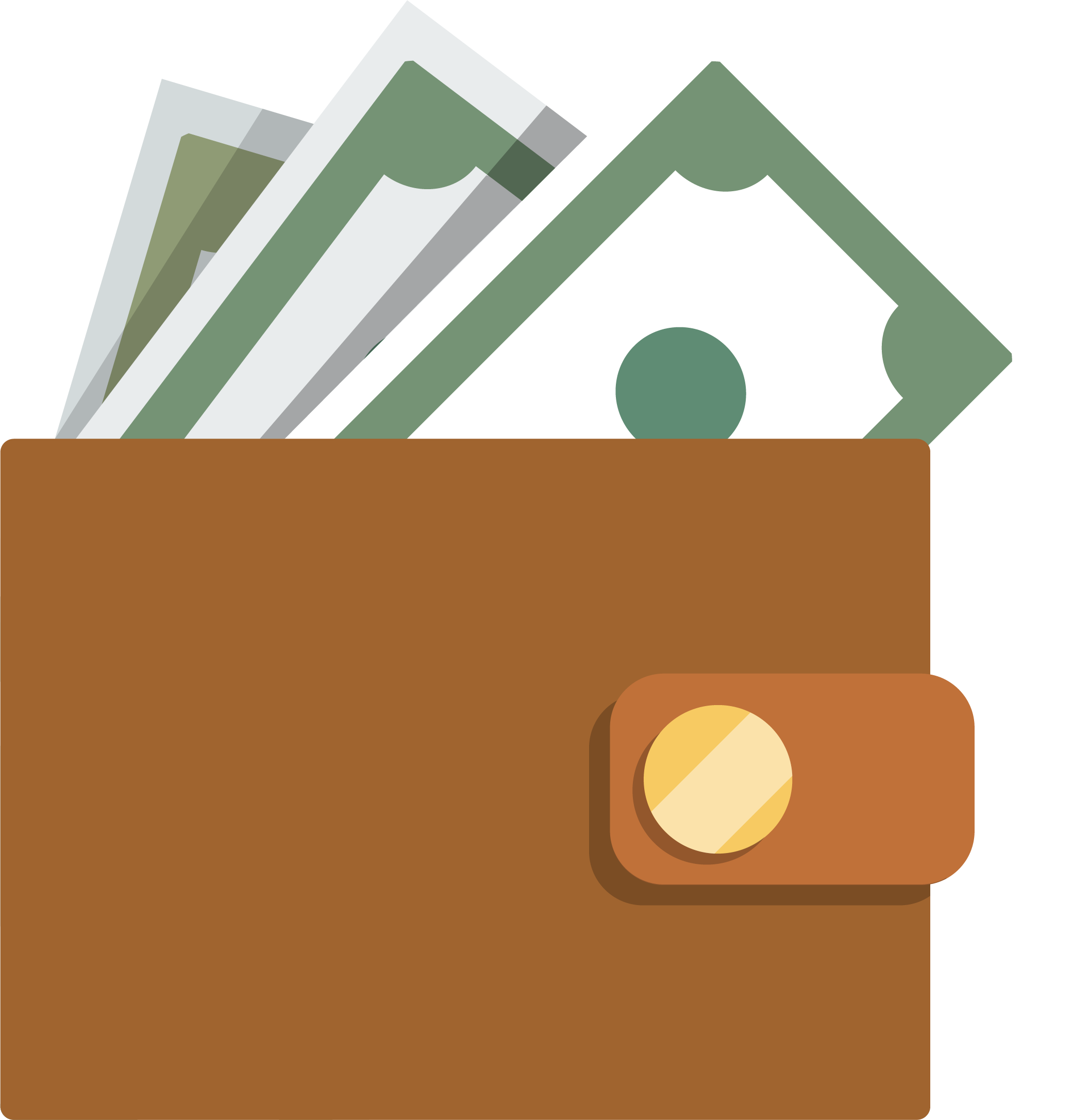 Wallet Stock Photography Stock - Flat Design Wallet Png (2080x2173)