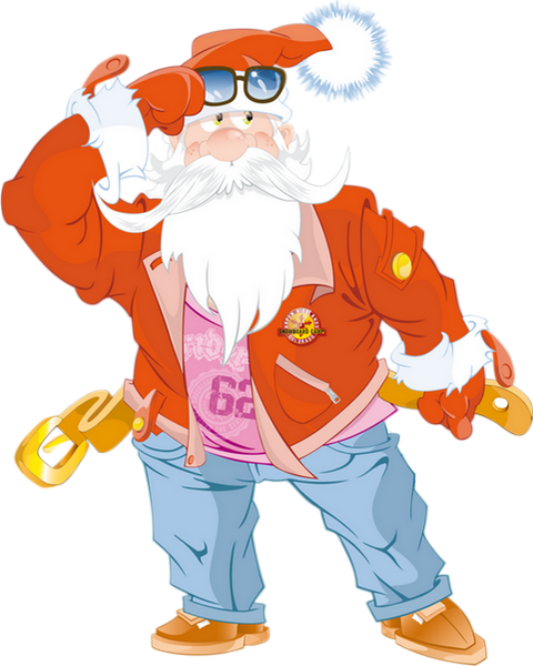 Santa Claus Costume Human Behavior Clip Art - Ded Moroz (480x600)
