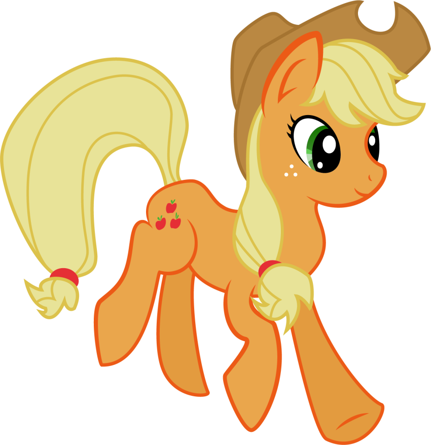 My Little Pony Cutie Mark Applejack - Illustration (850x878)