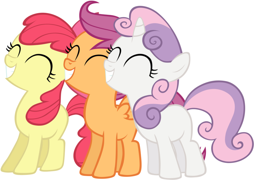Cmc Group Smile By Yanoda On Deviantart - Mlp Cmc Vector (900x643)