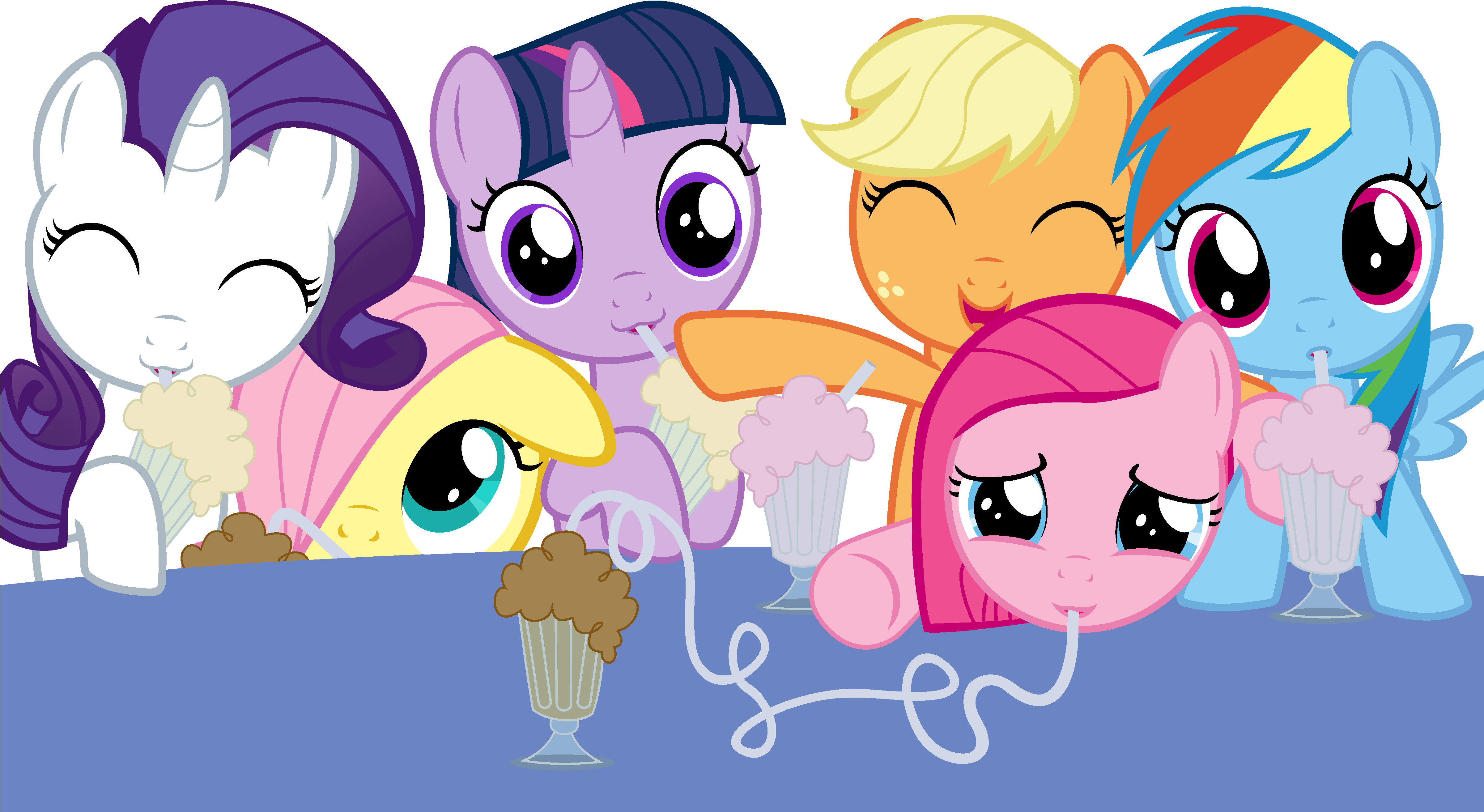 C8f My Little Frosty Friendship Is Milkshakes My Little - My Little Pony Milkshake (4800x3000)
