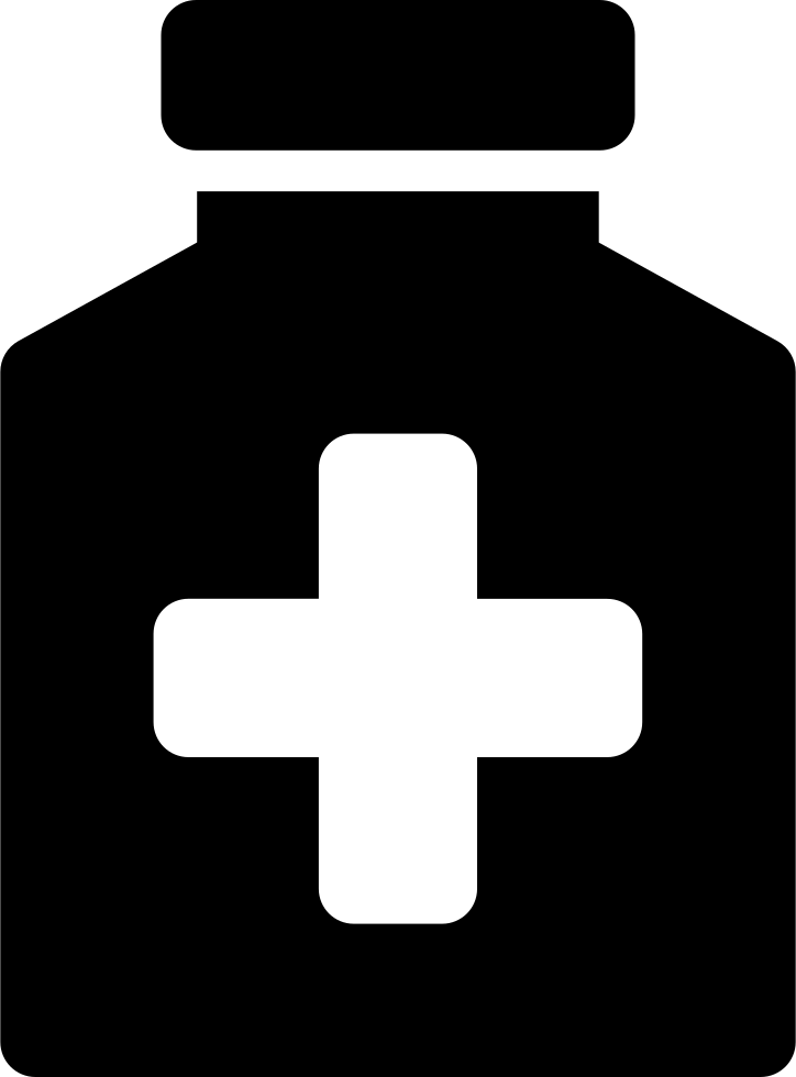 Pills Bottle Comments - Health Icon Font Awesome (724x980)