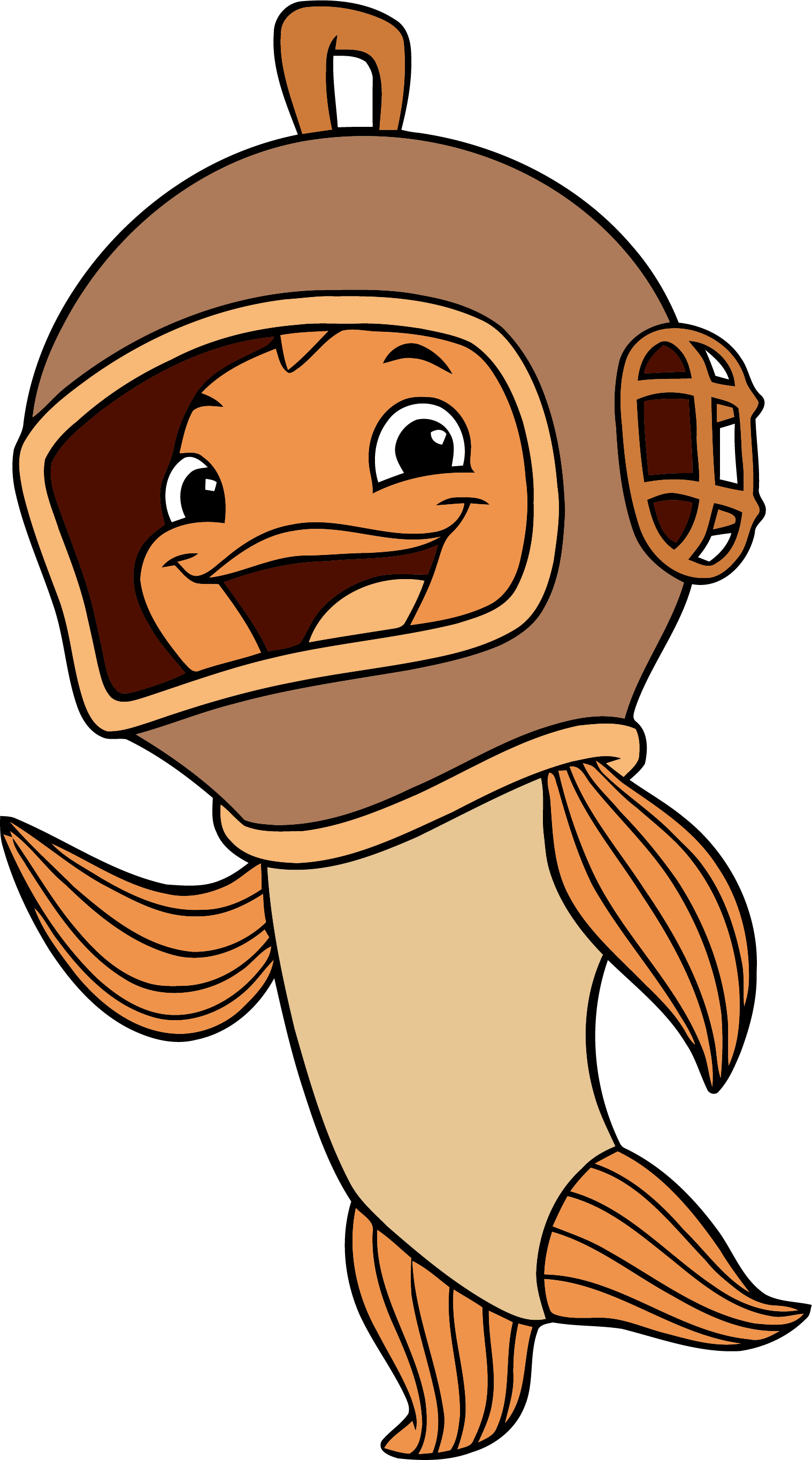 Chicken Little Fish Fow Talking Clipart Png Clipartly - Chicken Little Fish Out Of Water (1518x2728)