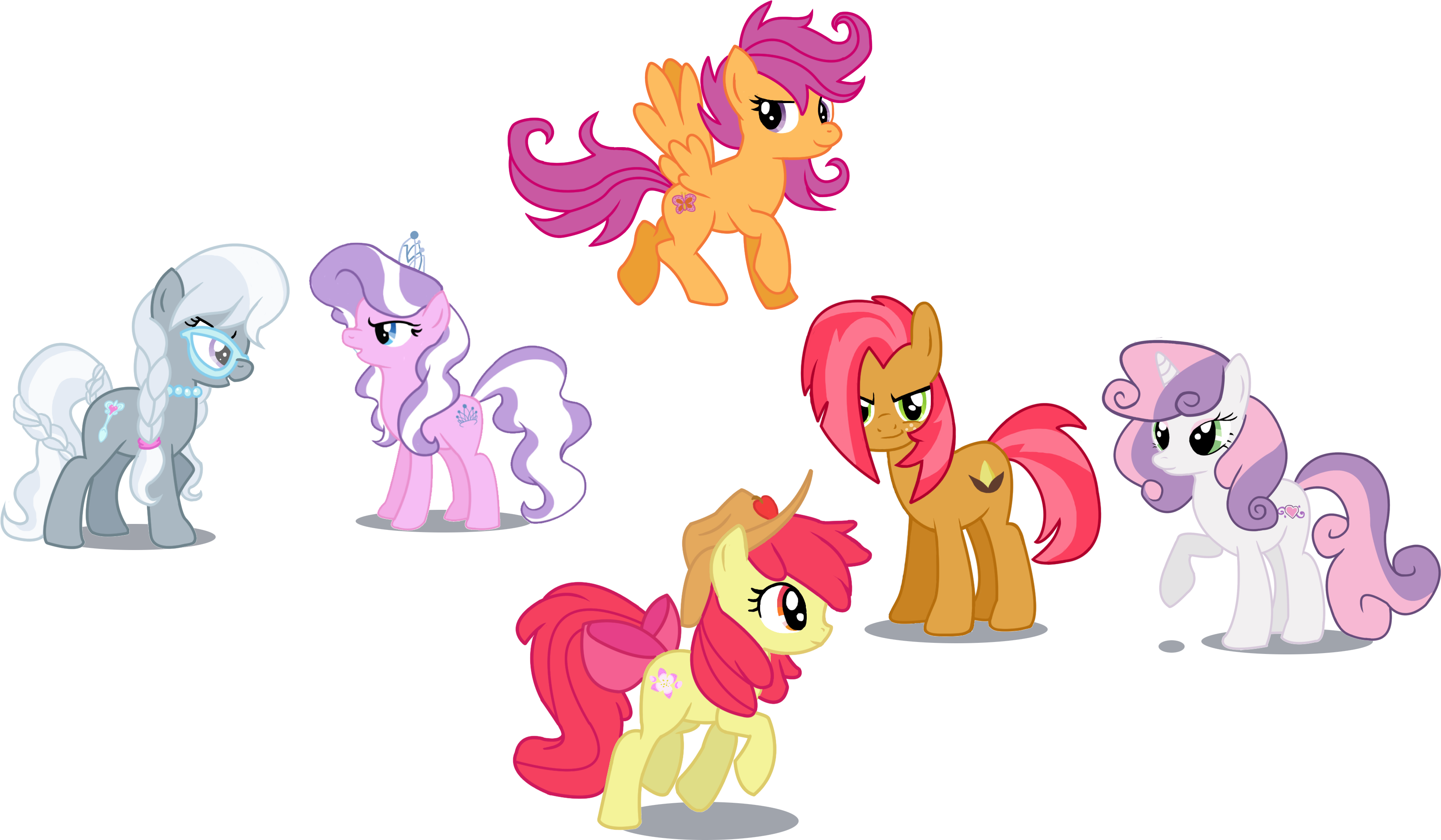 8af All Grown Up My Little Pony Friendship Is Magic - My Little Pony Cutie Mark Crusaders Grown Up (3367x1964)