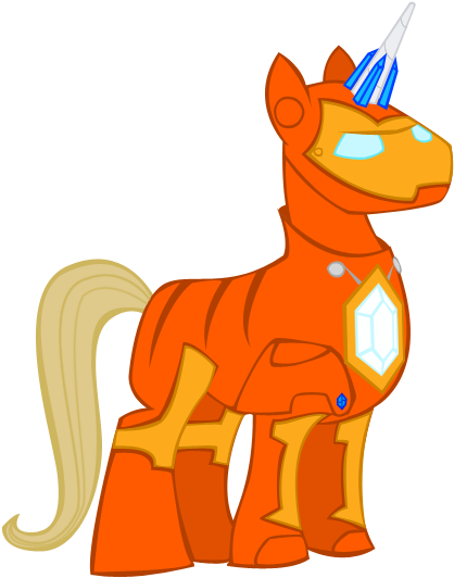 Iron Pony By Saintspirit - Cartoon (564x609)