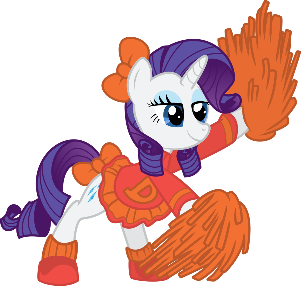 Cheerleader Rarity By Yetioner Cheerleader Rarity By - My Little Pony Cheerleaders (1024x974)