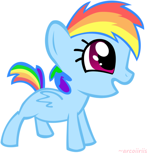 Rainbow - Rainbow Dash (500x511)