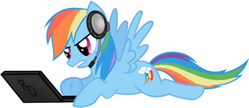 Rainbow Dash Sunglasses Wallpaper Download - Gamer (900x408)