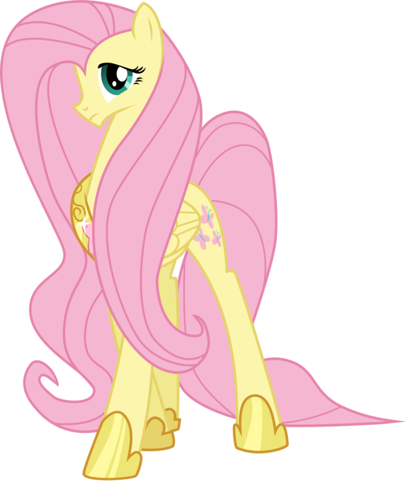 Fluttershy Vector By Multiversecafe - Pinkie Pie Vector Multiversecafe (821x973)