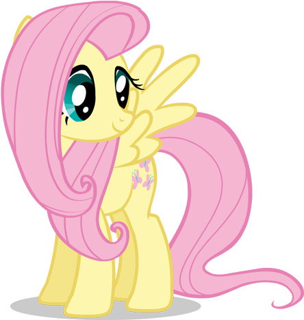 Fluttershy By Lunathenightprincess Fluttershy By Lunathenightprincess - My Little Pony - Friendship Is Magic: Season 1 - Magical (517x491)