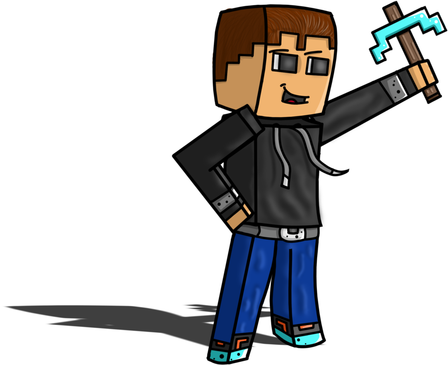 The Skin Can Only Be Used When You Play In Block Launcher - Skin Minecraft Cartoon (1024x853)