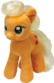 Beanie Baby My Little Pony Applejack - My Little Pony - Applejack 4.5 (350x350)