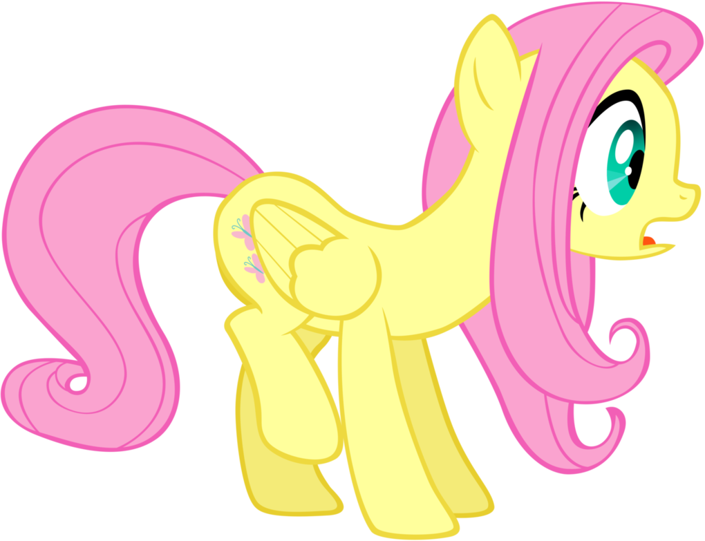 Fluttershy Surprised By Liggliluff On Deviantart Rh - My Little Pony Fluttershy Surprise (1020x783)
