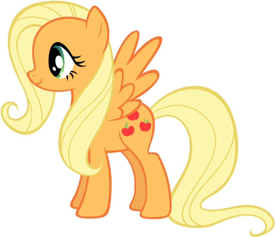 Appleshy Vexel By Durpy - Mlp Applejack Laugh (959x833)
