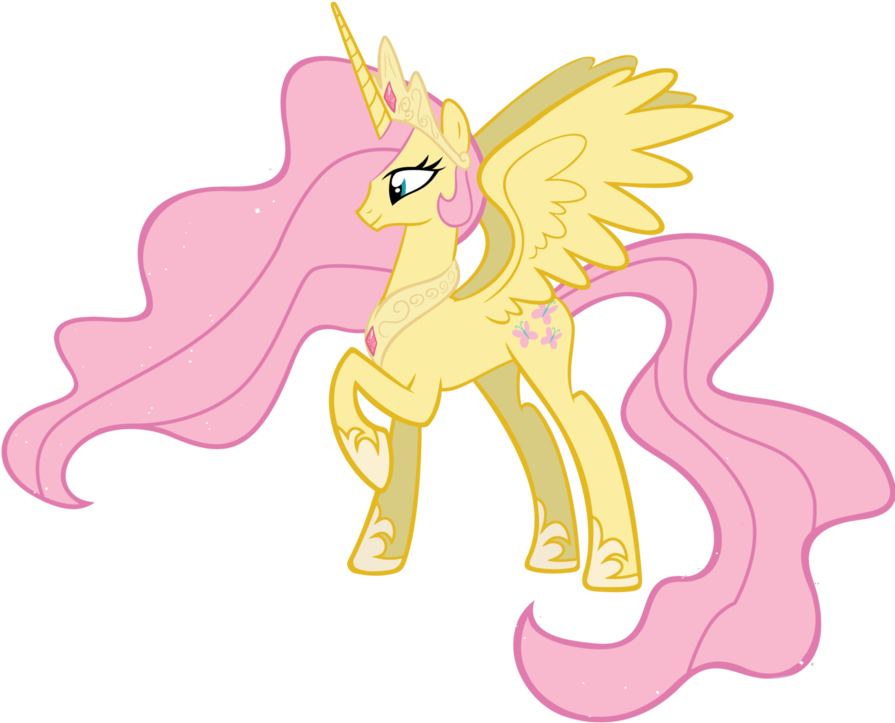 My Little Pony Fluttershy Princess - My Little Pony Fluttershy Princess (894x894)