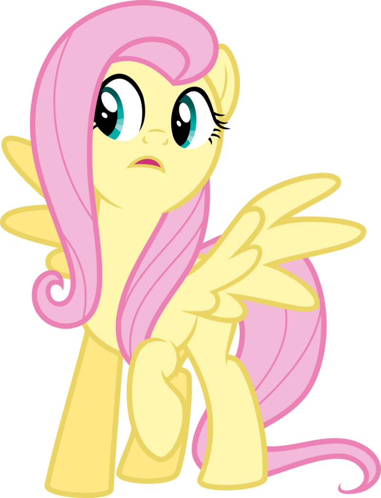 Surprised Fluttershy By Decprincess - My Little Pony Fluttershy Surprised (781x1022)